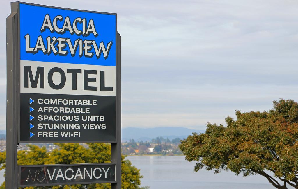 Acacia Lake View Motel Taupo Zewnętrze zdjęcie